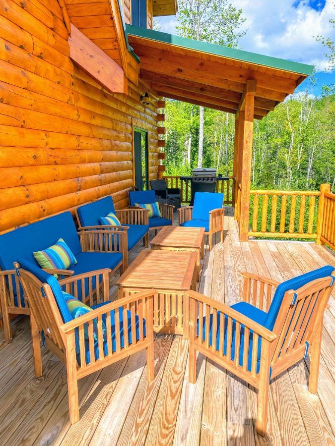 Uv Log Home With Direct Cannon Mountain Views Minutes To Attractions Fireplace Pool Table Ac Bethlehem Exterior photo