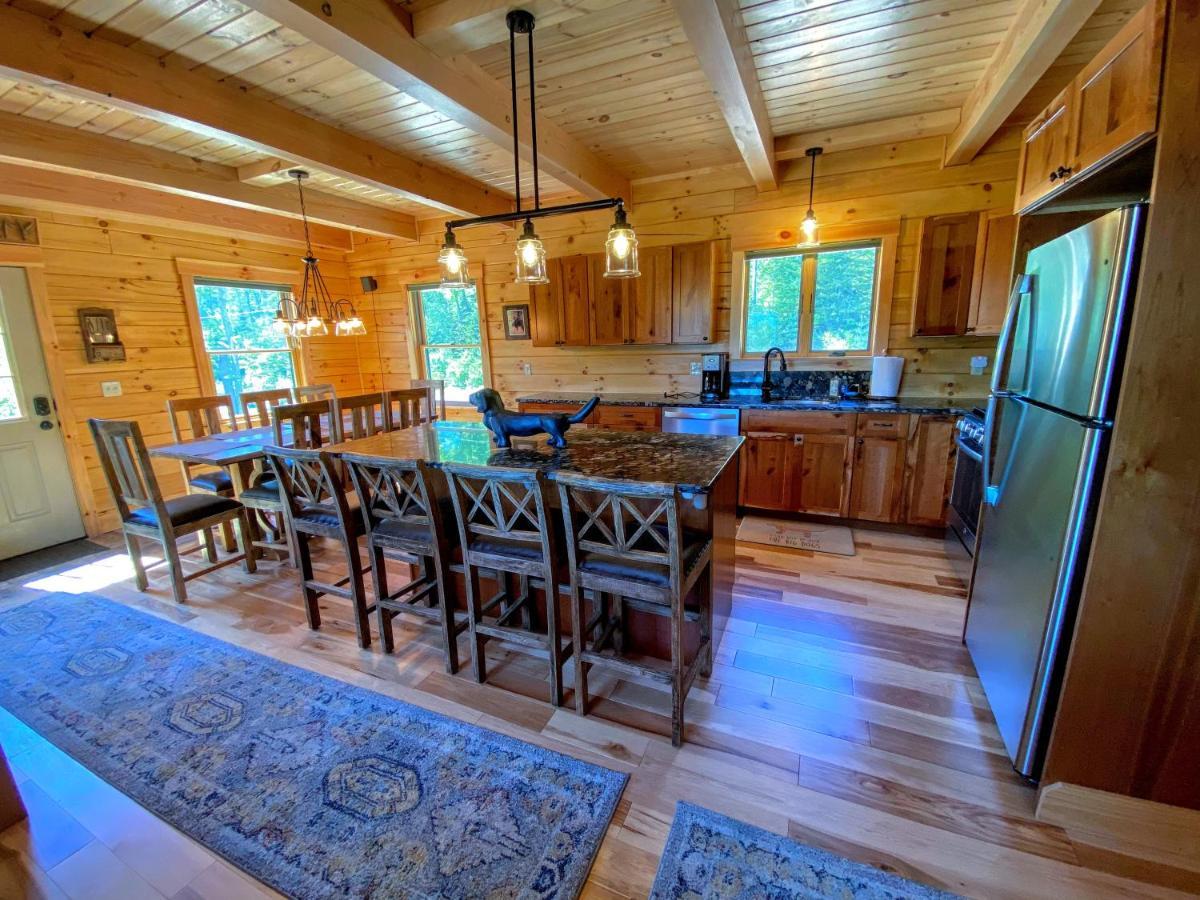 Uv Log Home With Direct Cannon Mountain Views Minutes To Attractions Fireplace Pool Table Ac Bethlehem Exterior photo