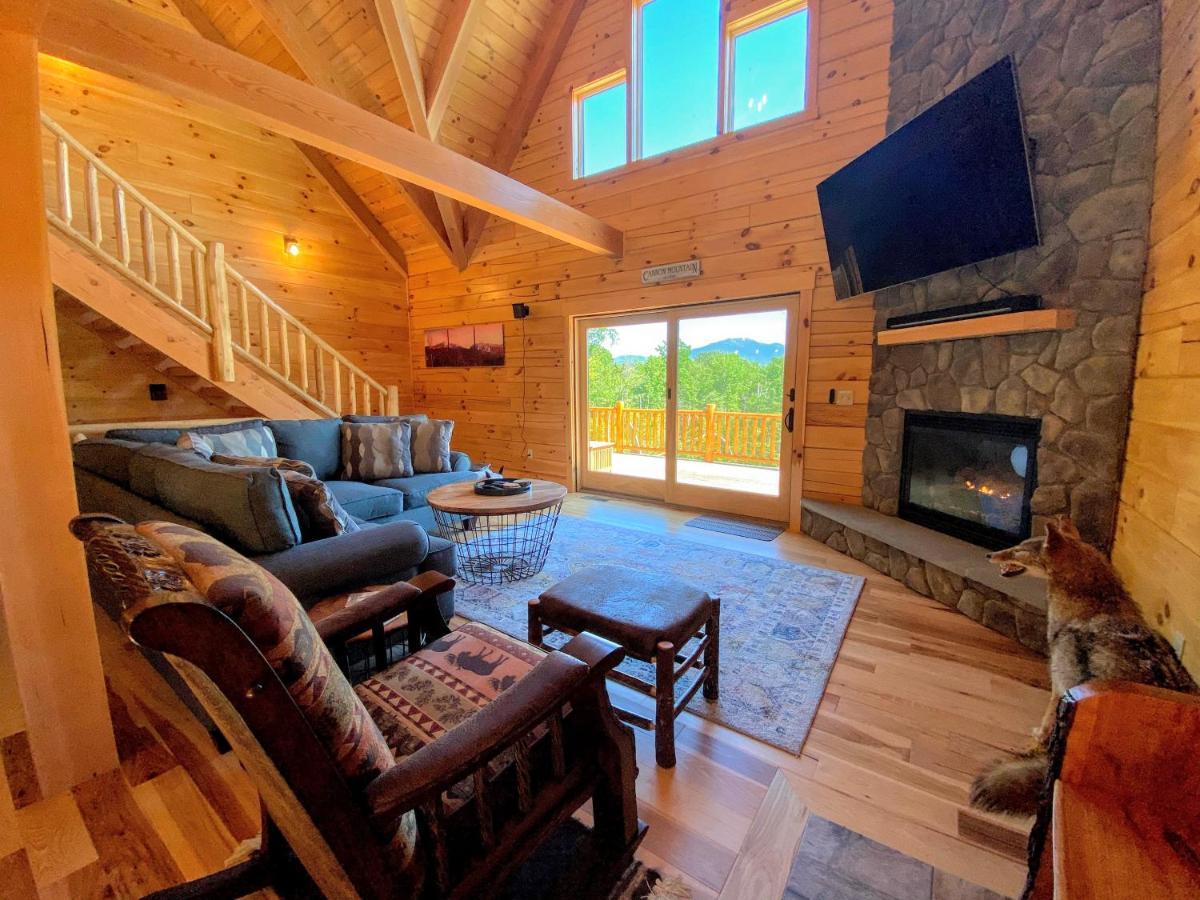 Uv Log Home With Direct Cannon Mountain Views Minutes To Attractions Fireplace Pool Table Ac Bethlehem Exterior photo