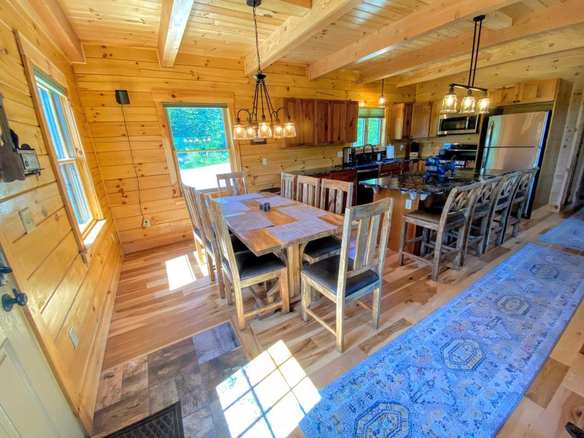 Uv Log Home With Direct Cannon Mountain Views Minutes To Attractions Fireplace Pool Table Ac Bethlehem Exterior photo